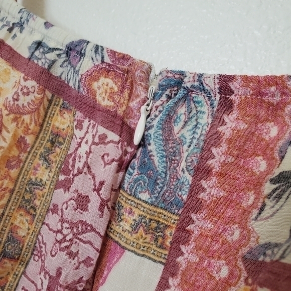 Lane Bryant Multicolor Patchwork Midi Dress - Picture 13 of 16